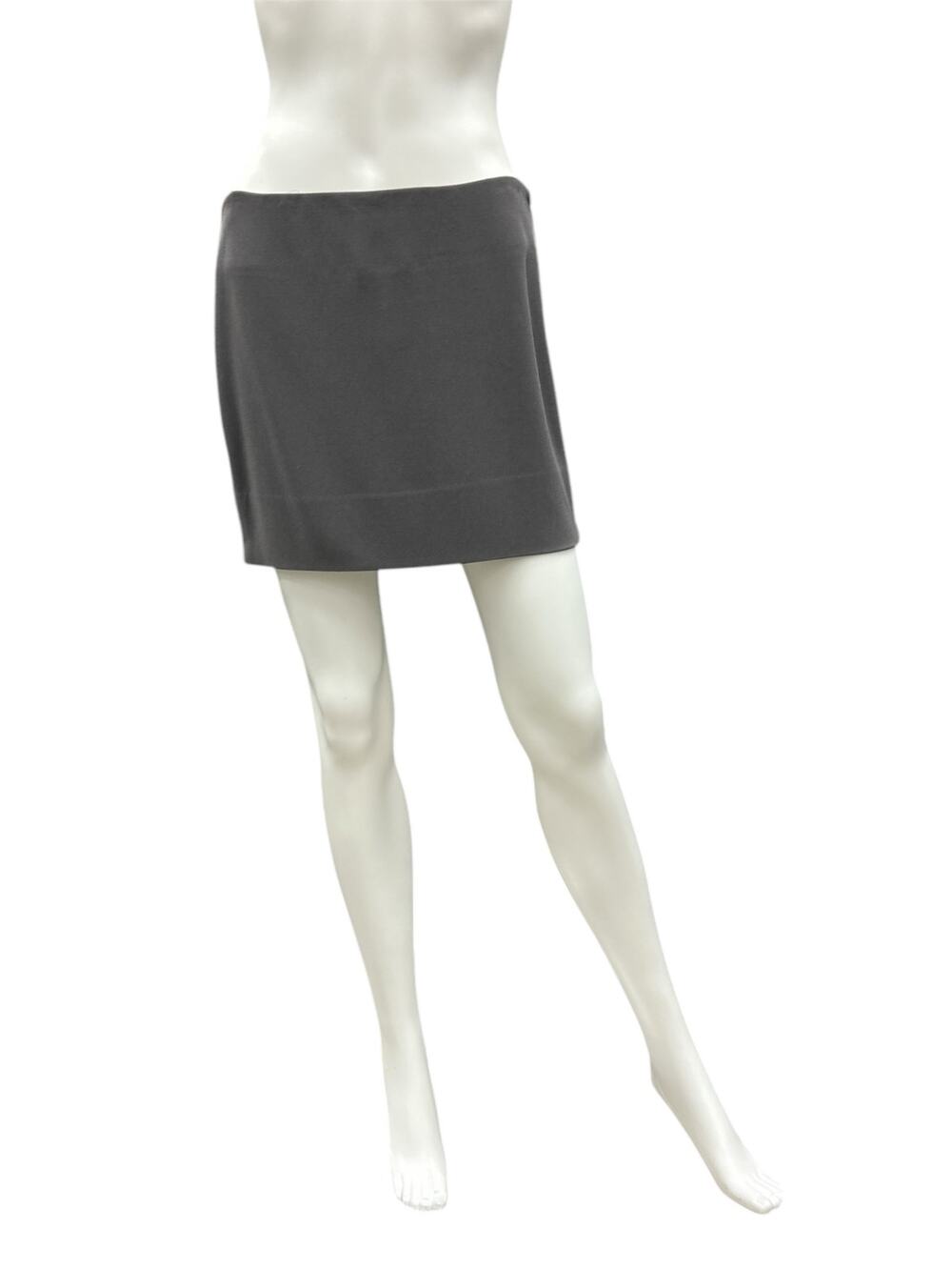 NWT Diane Von Furstenberg Skirt Women’s Size 4 ‘Martini Mini’ Side Zippers Gray